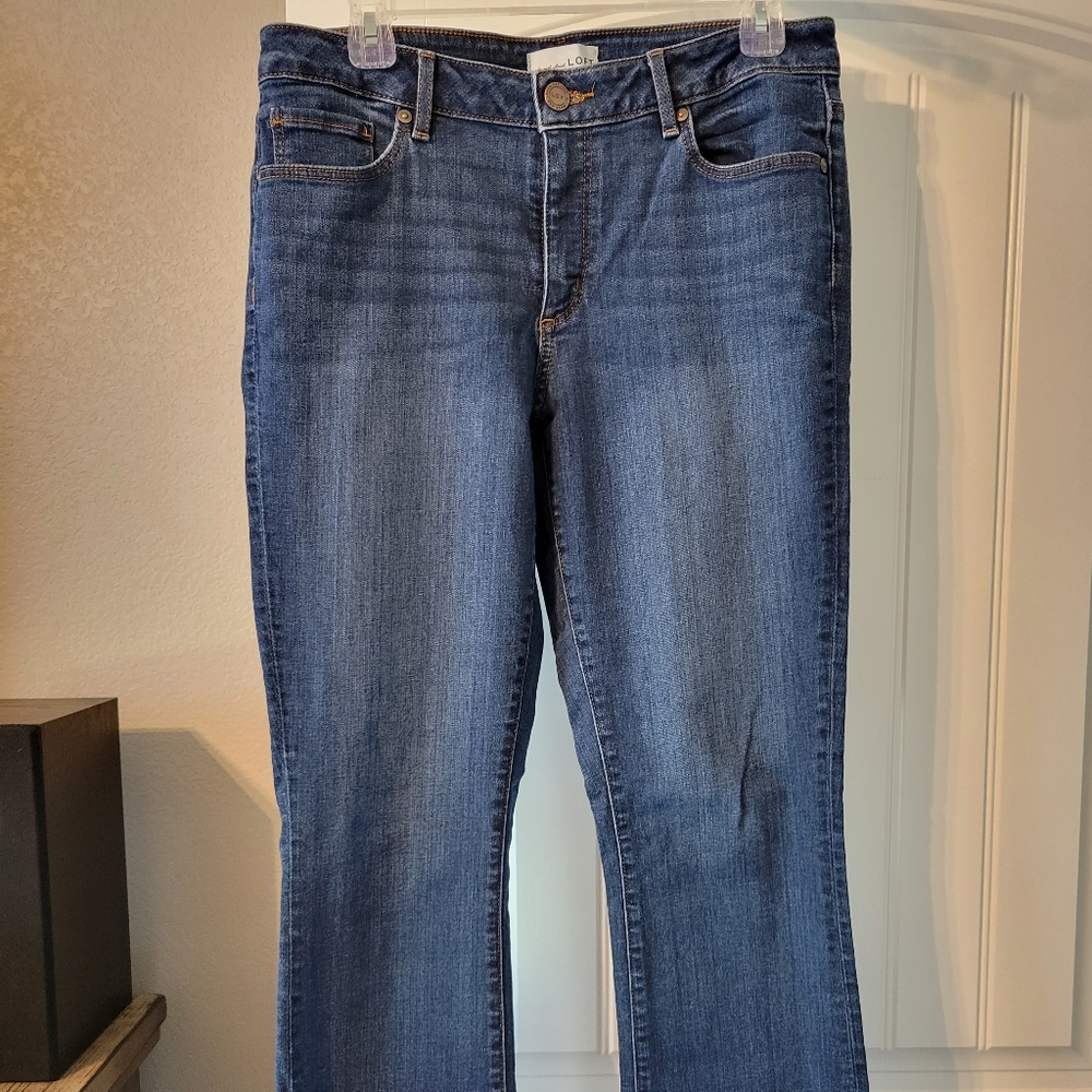 Loft curvy boot jeans